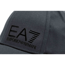 Last inn bildet i Galleri-visningsprogrammet, EA7 Giorgio Armani - Unisex Woven Baseball Cap - IronGate/Black