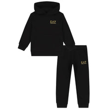 Last inn bildet i Galleri-visningsprogrammet, EA7 Giorgio Armani - Boy Jersey Tracksuit - Black