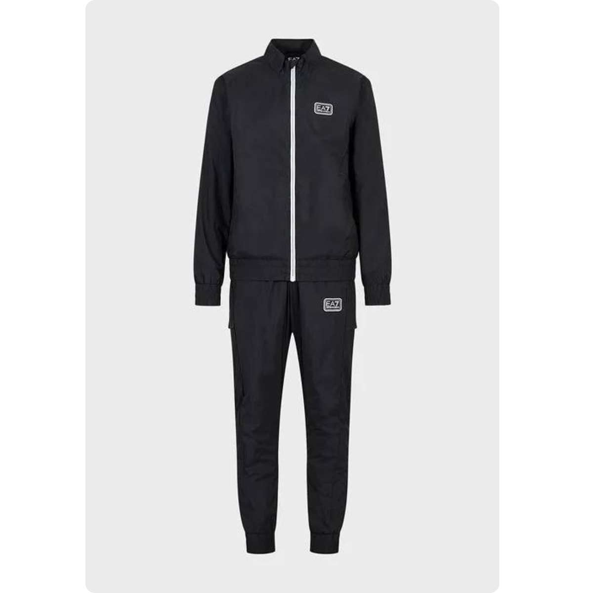 Ea7 woven discount tracksuit