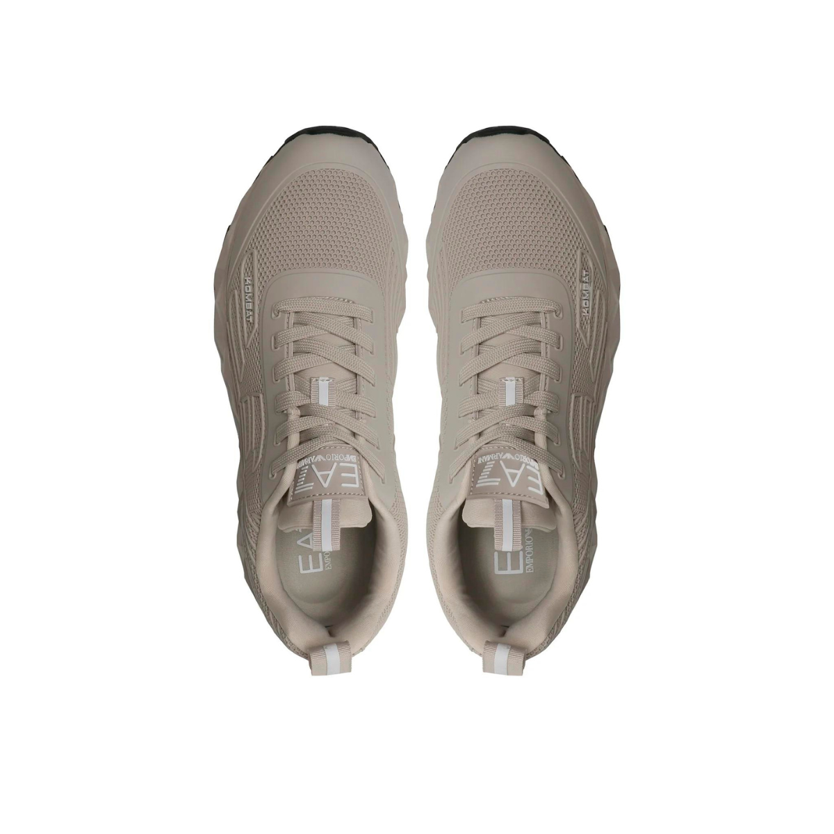 EA7 Giorgio Armani - Unisex Woven Sneaker - Silver Cloud+White