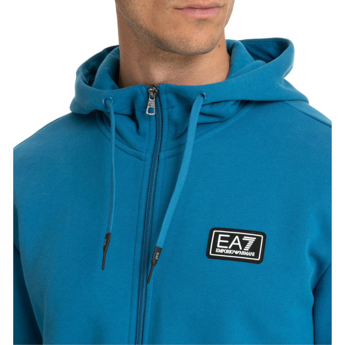 EA7 Giorgio Armani - Man Jersey Sweatshirt - Blue Sapphire