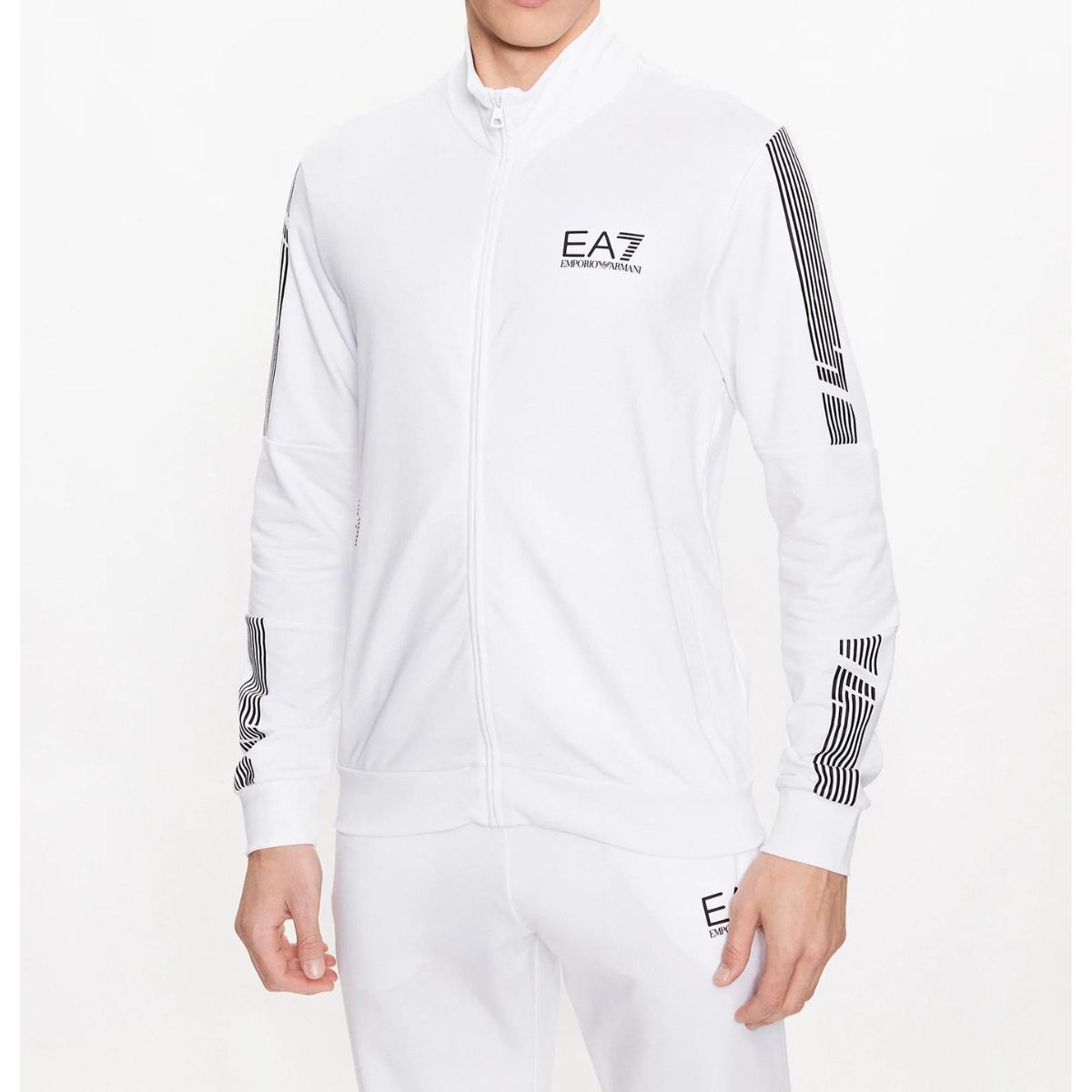 EA7 Giorgio Armani Men Jersey Tracksuit White