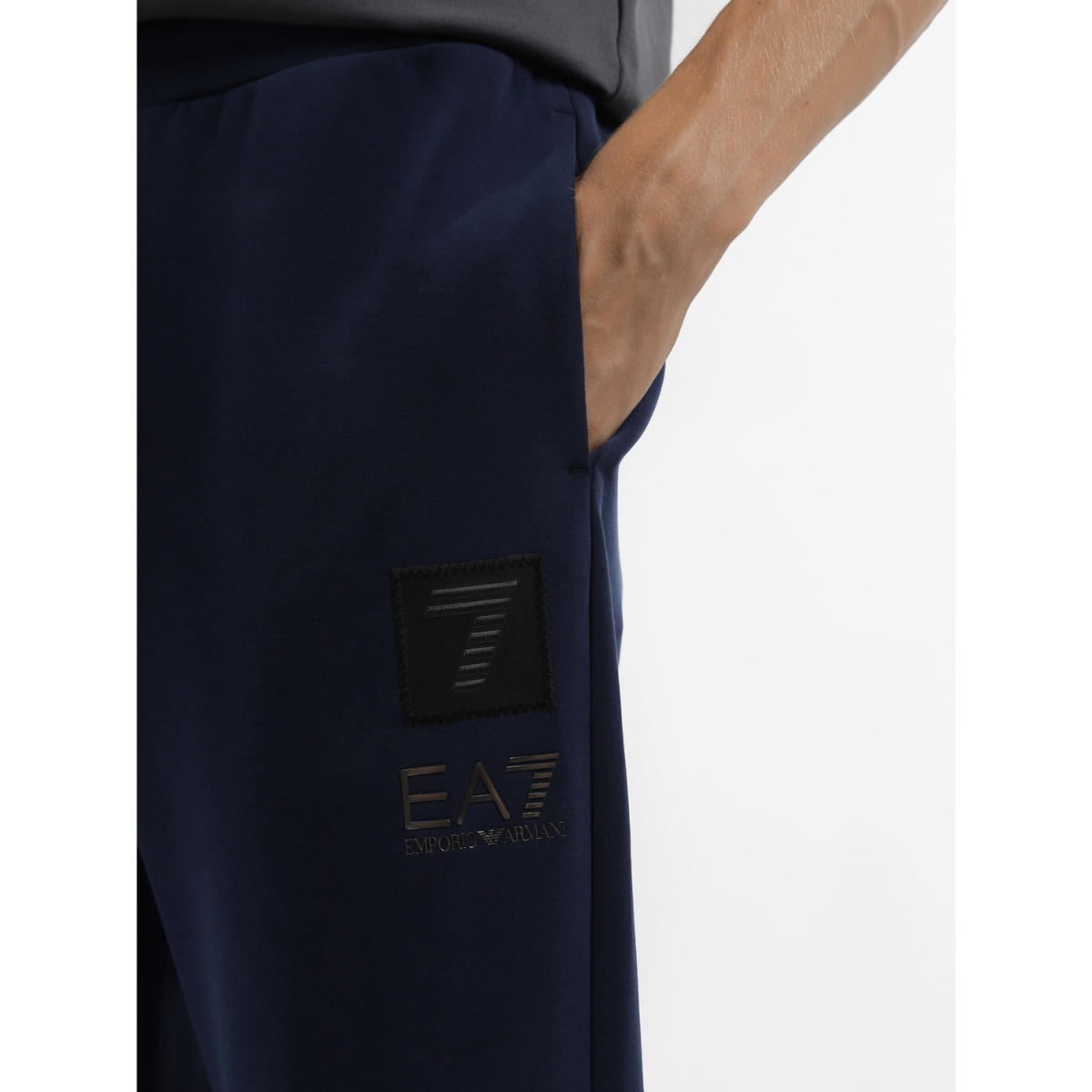 EA7 Giorgio Armani - Man Jersey Trouser - Navy Blue