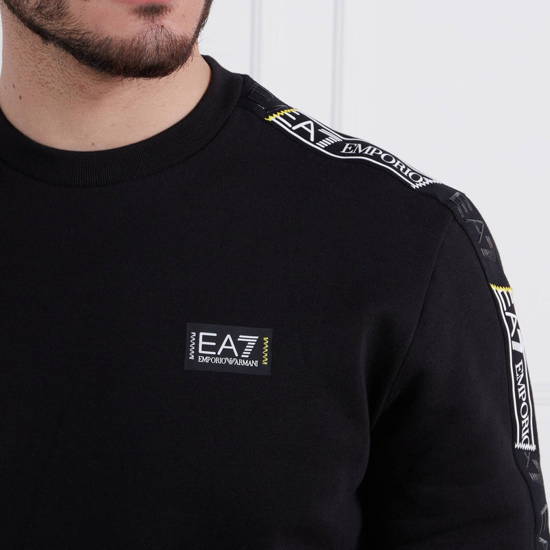 EA7 Giorgio Armani - Man Jersey Sweatshirt - Black