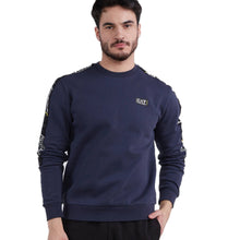Last inn bildet i Galleri-visningsprogrammet, EA7 Giorgio Armani - Man Jersey Sweatshirt - Navy Blue
