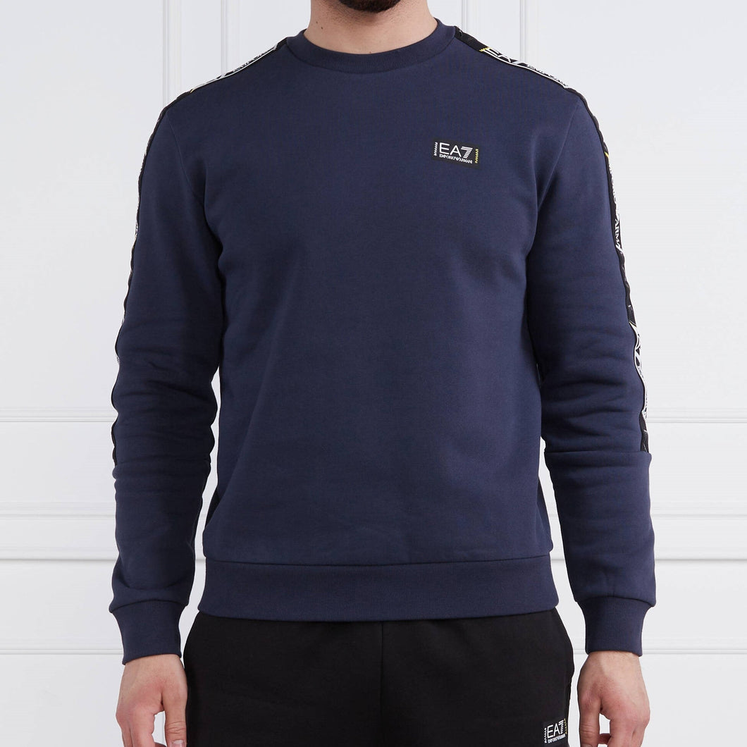 EA7 Giorgio Armani - Man Jersey Sweatshirt - Navy Blue