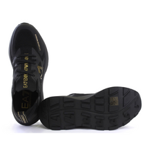 Last inn bildet i Galleri-visningsprogrammet, EA7 Giorgio Armani - Unisex Woven Sneaker - Triple Black+Gold
