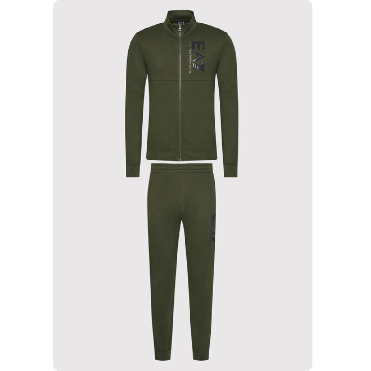 Khaki green sales armani tracksuit