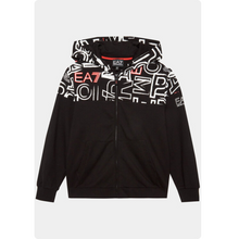 Last inn bildet i Galleri-visningsprogrammet, EA7 Giorgio Armani - Boy Jersey Sweatshirt - Black
