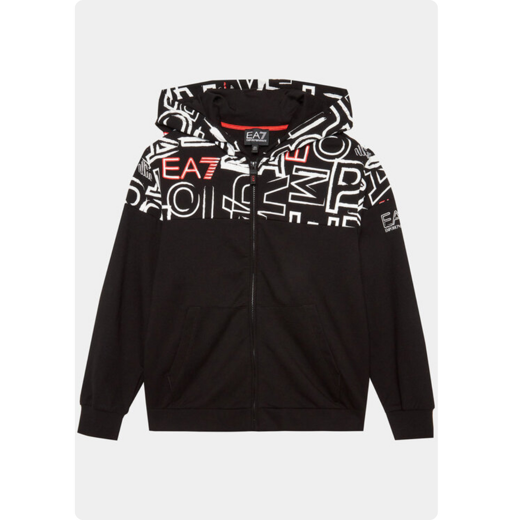 EA7 Giorgio Armani - Boy Jersey Sweatshirt - Black