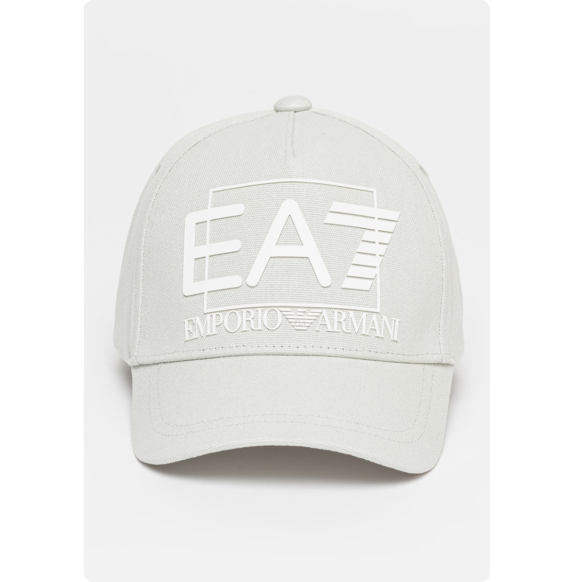 EA7 Giorgio Armani - Man Woven Baseball Hat - Oyster Mushroom