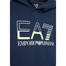 Last inn bildet i Galleri-visningsprogrammet, EA7 Giorgio Armani - Boy Jersey Sweatshirt - Navy Blue

