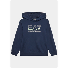 Last inn bildet i Galleri-visningsprogrammet, EA7 Giorgio Armani - Boy Jersey Sweatshirt - Navy Blue
