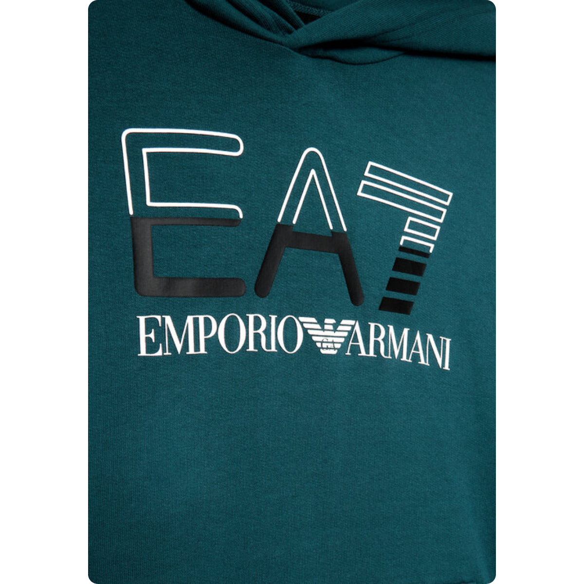 EA7 Giorgio Armani - Boy Jersey Sweatshirt - Mediterranea