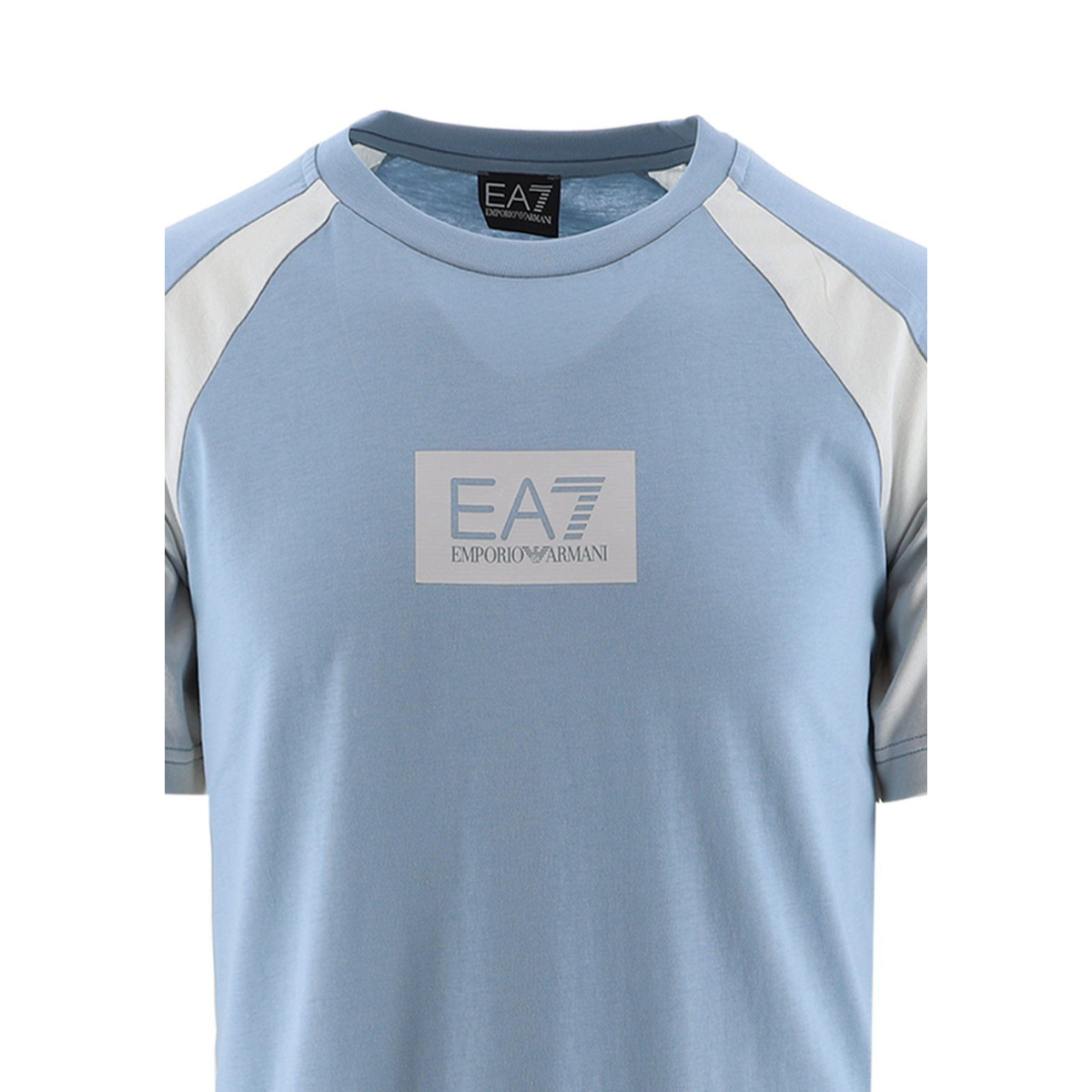 EA7 Giorgio Armani - Man Jersey T-Shirt - Ashley Blue