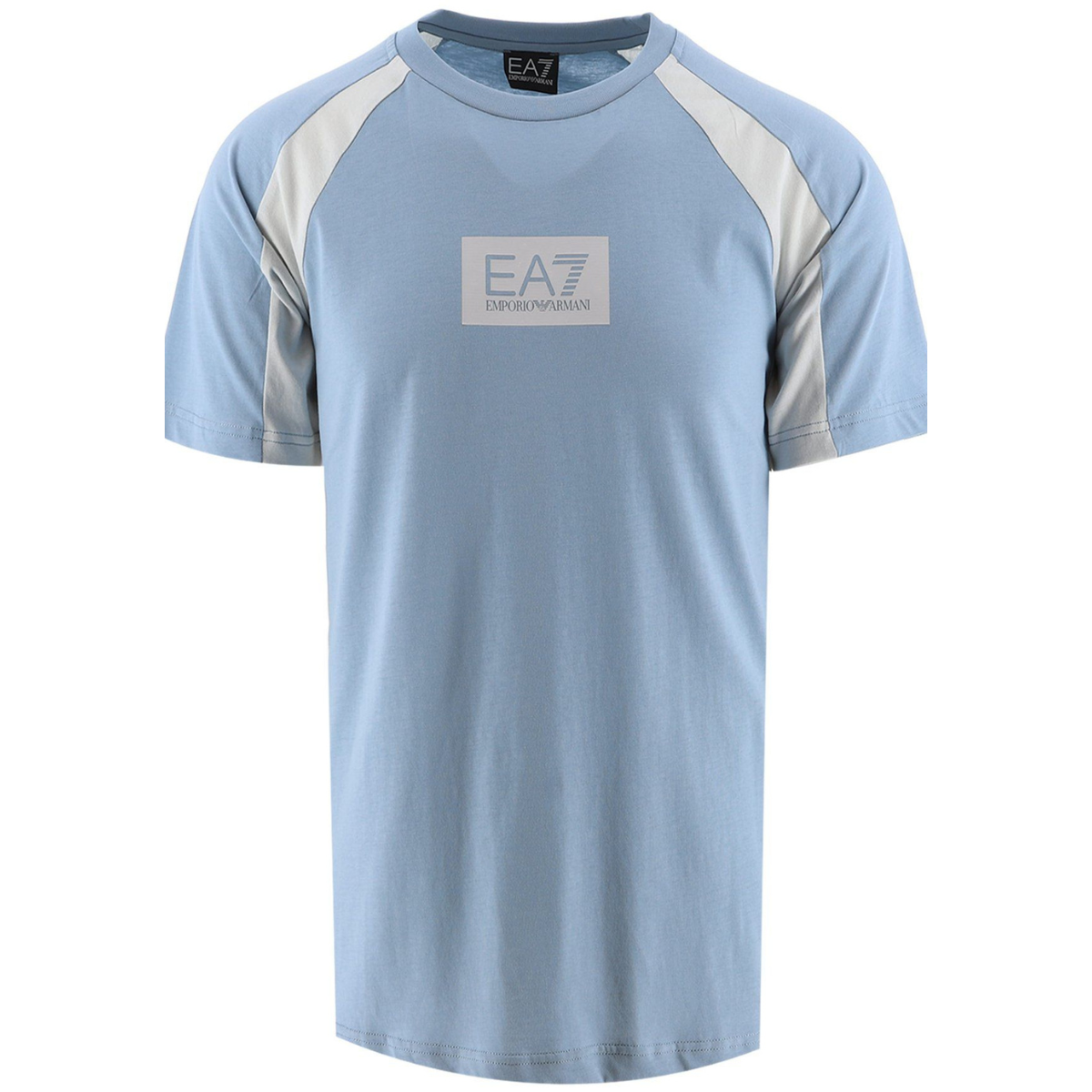 EA7 Giorgio Armani - Man Jersey T-Shirt - Ashley Blue