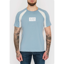 Last inn bildet i Galleri-visningsprogrammet, EA7 Giorgio Armani - Man Jersey T-Shirt - Ashley Blue
