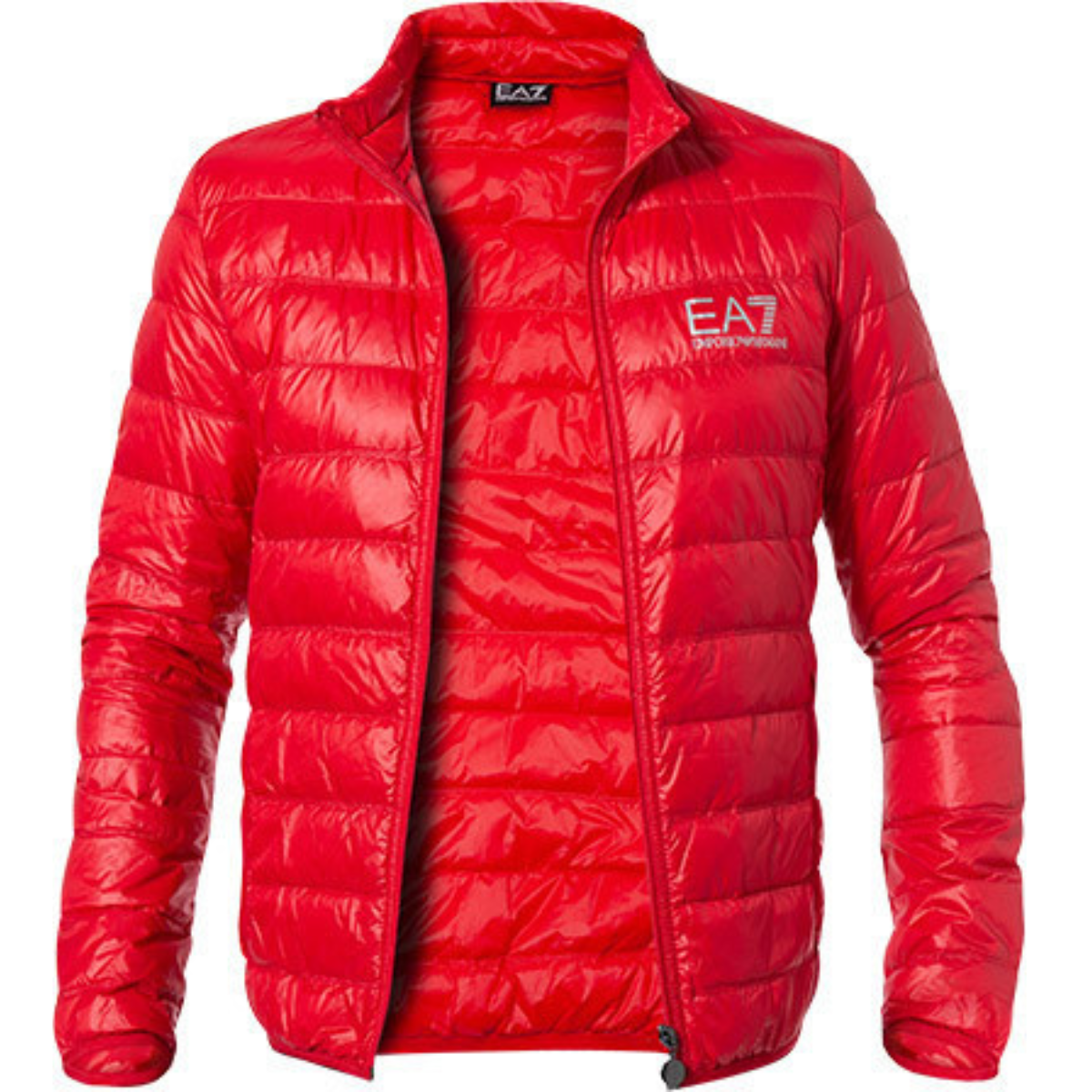 Ea7 hot sale red jacket