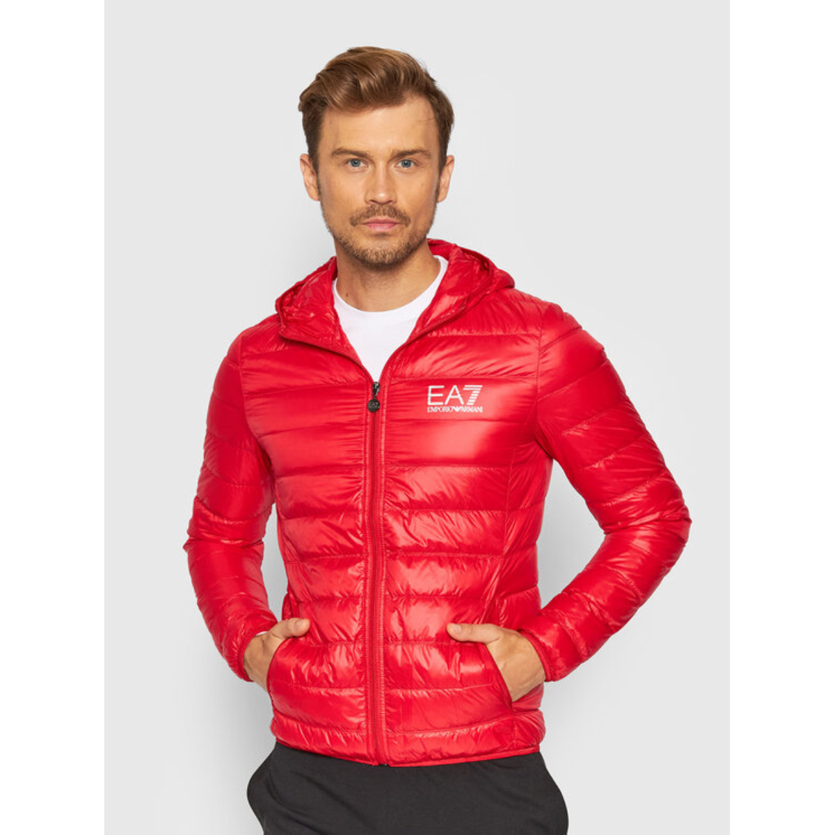 EA7 Emporio Armani - Down Jacket - Red